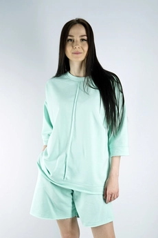 Костюм с шортами 40194018 мятный Kivviwear