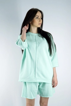 Костюм с шортами 40194018 мятный Kivviwear