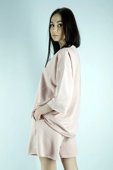Костюм с шортами 40194018 пудровый Kivviwear