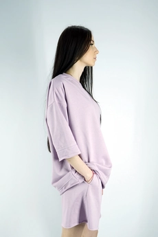 Костюм с шортами 40194018 светло-лиловый Kivviwear