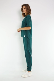 Спортивный костюм 4036-4037 изумрудный Kivviwear