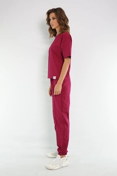 Спортивный костюм 4036-4037 фуксия Kivviwear
