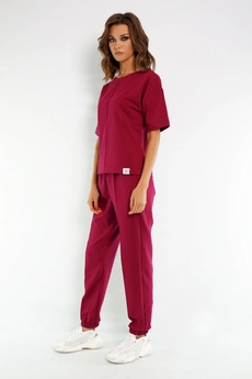 Спортивный костюм 4036-4037 фуксия Kivviwear