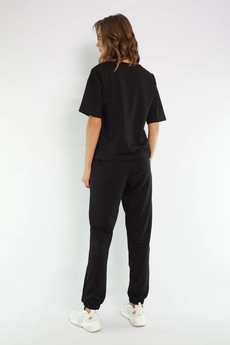 Спортивный костюм 4036-4037 черный Kivviwear