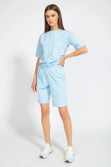 Костюм с шортами 4036-4094 голубой Kivviwear