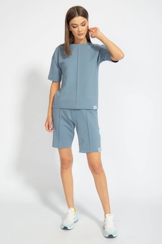 Костюм с шортами 40364094 дымчатый голубой Kivviwear