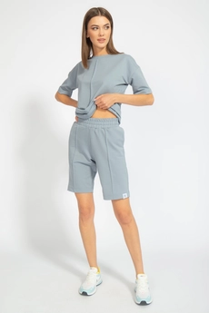 Костюм с шортами 4036-4094 серый Kivviwear