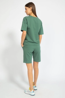 Костюм с шортами 4036-4094 хаки Kivviwear