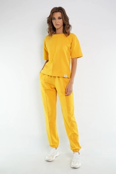 Брюки 4037 желтый Kivviwear