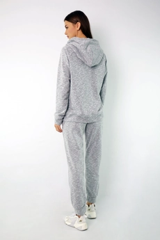 Спортивный костюм 4046-4050 светло-серый меланж Kivviwear