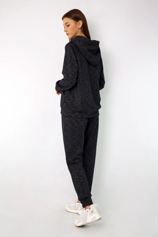 Спортивный костюм 4046-4050 сине-серый меланж Kivviwear