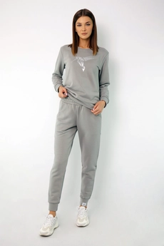Джемпер 4048 серый Kivviwear
