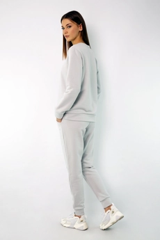 Спортивный костюм 4048-4051 светло-серый Kivviwear