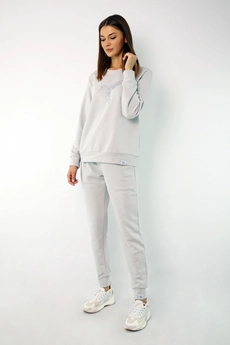 Спортивный костюм 4048-4051 светло-серый Kivviwear
