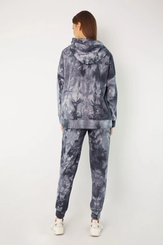 Спортивный костюм 4049-4047 пятнистый синий Kivviwear