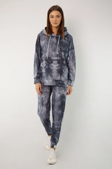 Спортивный костюм 4049-4047 пятнистый синий Kivviwear