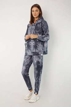 Спортивный костюм 4049-4047 пятнистый синий Kivviwear
