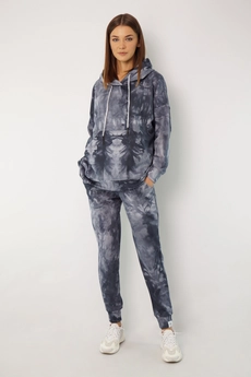 Спортивный костюм 4049-4047 пятнистый синий Kivviwear