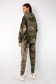 Спортивный костюм 4049-4047 пятнистый хаки Kivviwear