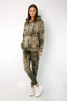 Спортивный костюм 4049-4047 пятнистый хаки Kivviwear