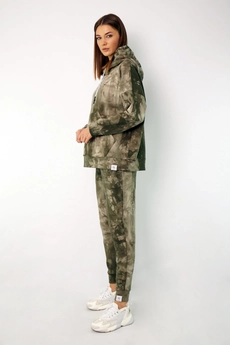 Спортивный костюм 4049-4047 пятнистый хаки Kivviwear