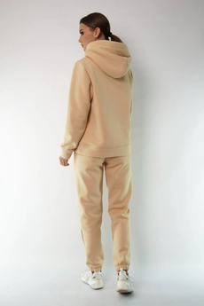 Спортивный костюм 4052-4053 бежевый Kivviwear