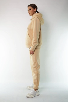 Спортивный костюм 4052-4053 бежевый Kivviwear