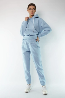 Спортивный костюм 4052-4053 голубой Kivviwear