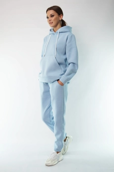 Спортивный костюм 4052-4053 голубой Kivviwear