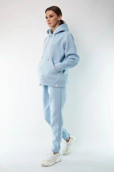 Спортивный костюм 4052-4053 голубой Kivviwear