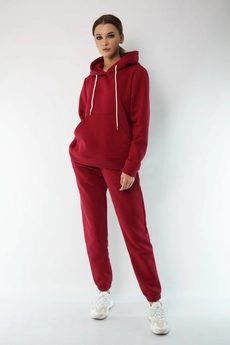 Спортивный костюм 4052-4053 марсала Kivviwear
