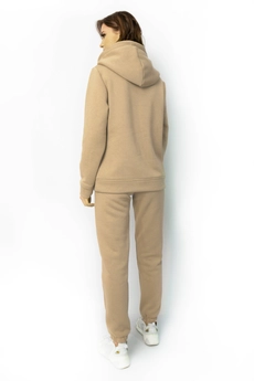 Спортивный костюм 4052-4053 кофейный Kivviwear