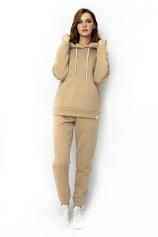 Спортивный костюм 4052-4053 кофейный Kivviwear