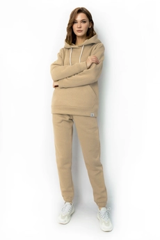 Спортивный костюм 4052-4053 кофейный Kivviwear
