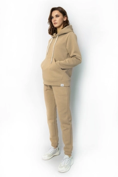 Спортивный костюм 4052-4053 кофейный Kivviwear