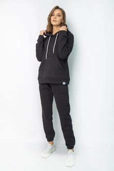 Спортивный костюм 4052-4053 черный Kivviwear
