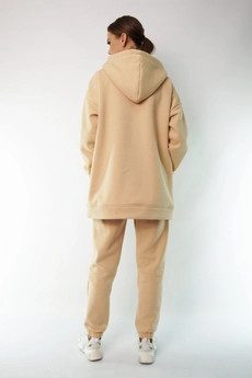 Спортивный костюм 4054-4053 бежевый Kivviwear