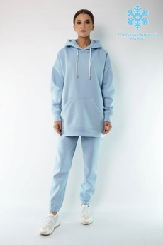Спортивный костюм 4054-4053 голубой Kivviwear