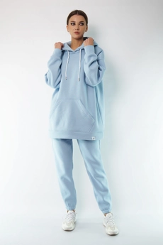Спортивный костюм 4054-4053 голубой Kivviwear