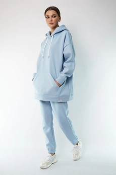 Спортивный костюм 4054-4053 голубой Kivviwear