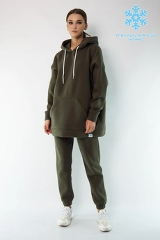 Спортивный костюм 4054-4053 хаки Kivviwear