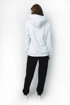 Спортивный костюм 4055-4053 бело-черный Kivviwear