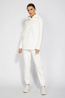 Спортивный костюм 4055-4053 белый Kivviwear