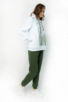 Спортивный костюм 4055-4053 хаки Kivviwear