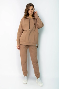 Спортивный костюм 4057-4056 капучино Kivviwear