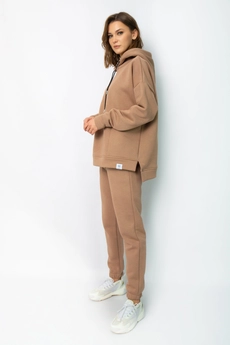 Спортивный костюм 4057-4056 капучино Kivviwear