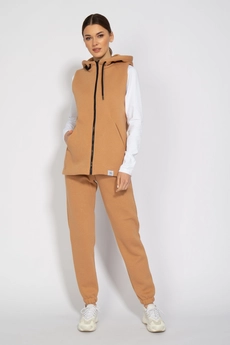 Спортивный костюм 4060-4053 кофе Kivviwear