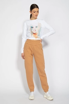 Спортивный костюм 4060-4053 кофе Kivviwear