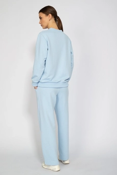 Спортивный костюм 4062-4063 голубой Kivviwear
