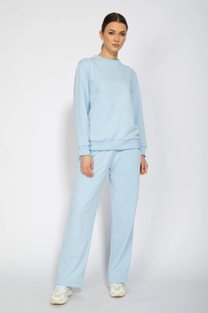 Спортивный костюм 4062-4063 голубой Kivviwear
